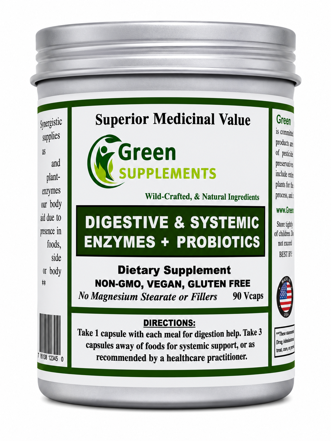 Enzymes & Probiotics, Digestive & Systemic